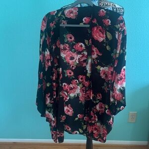 Floral Kimono Cardigan